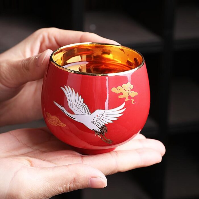 Crane Tea Cup - Image 7