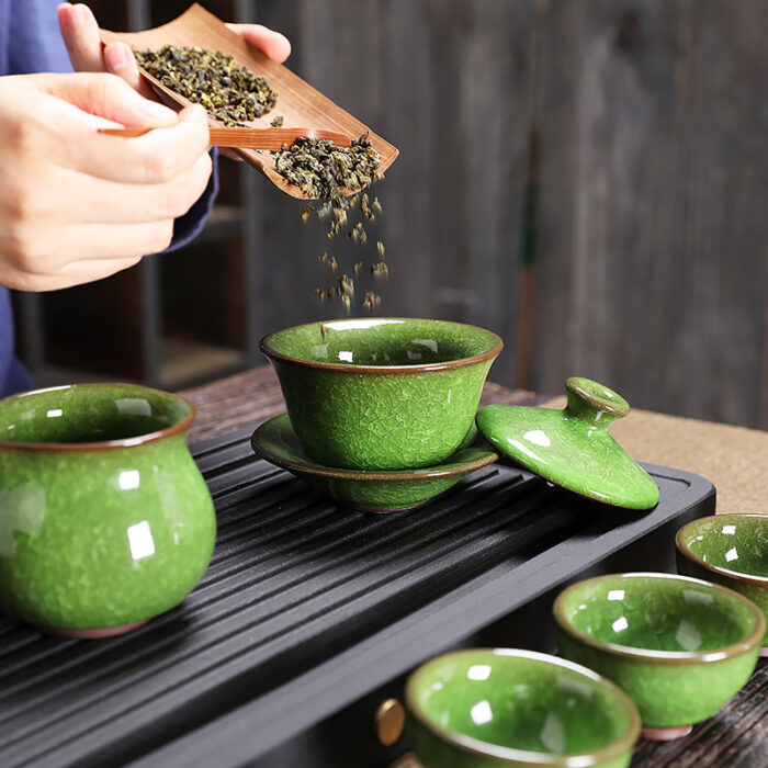 Emerald Tea Set - Image 8