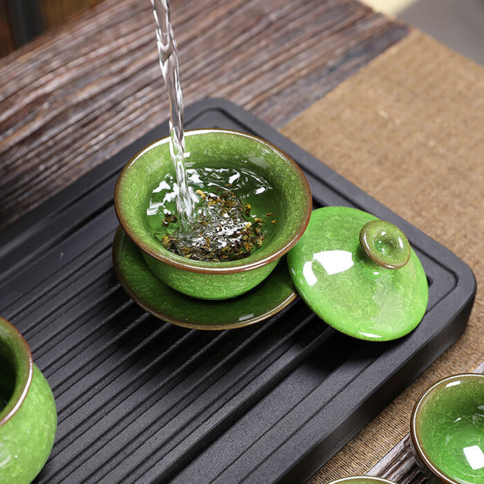 Emerald Tea Set - Image 9