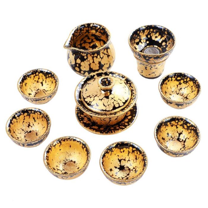 Gold Tea Set - Image 15