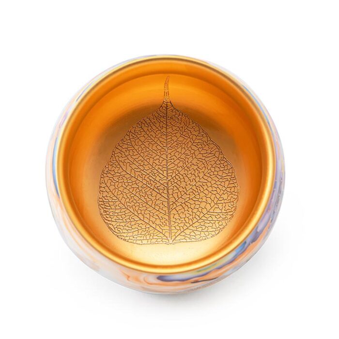 Colorful Cranes Tea Cup - Image 2