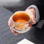 Colorful Cranes Tea Cup - Image 10
