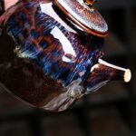 Golden Peacock Teapot - Image 2
