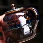 Golden Peacock Teapot - Image 3