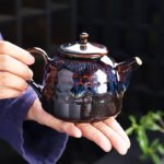 Golden Peacock Teapot - Image 7