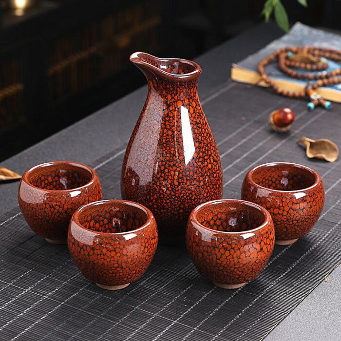 Orange Sake Set - Image 1