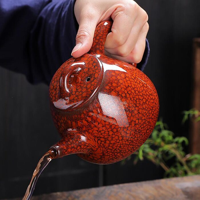 Orange Teapot - Image 7