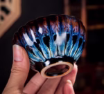 Golden Peacock Tea Cup - Image 2